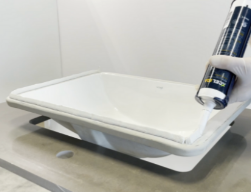 Xcel IGA – Undermount Sink Install (No Mechanical Fasteners Required)